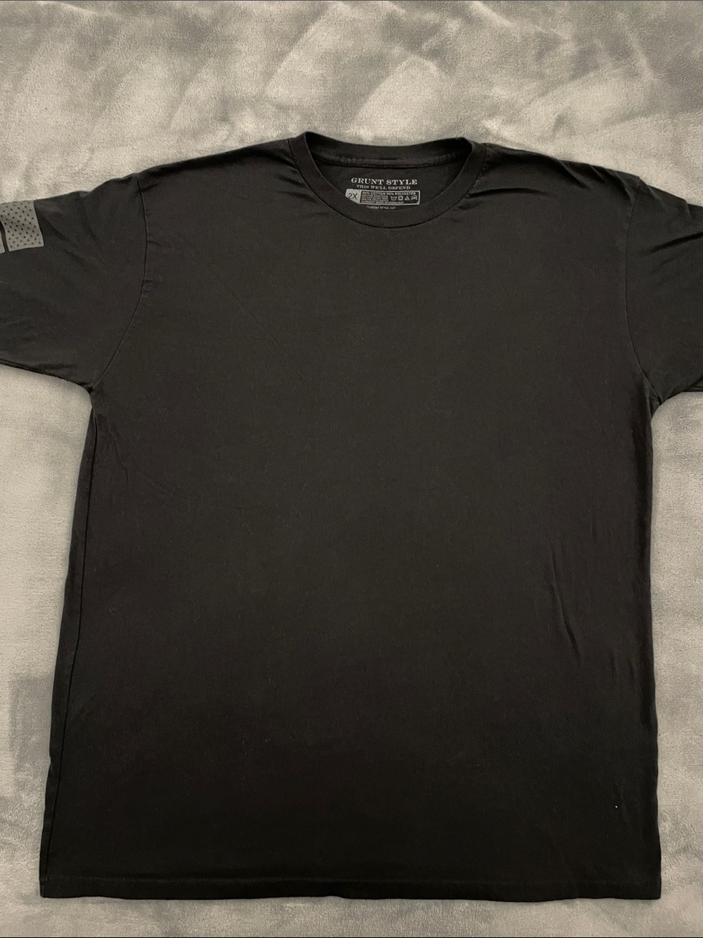 Grunt Style Men's Black Short Sleeve Crewneck Tee